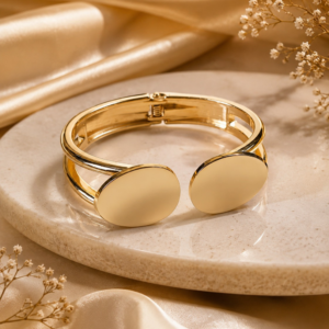 Open Cuff Bracelet(Rose Gold) Bold