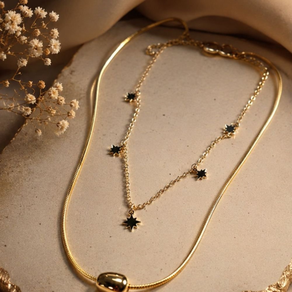 Starlight Double Layer Necklace