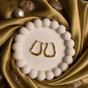 Twisted Luxe Hoop Earrings