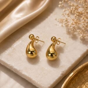 Aurora Teardrop Stud Earrings