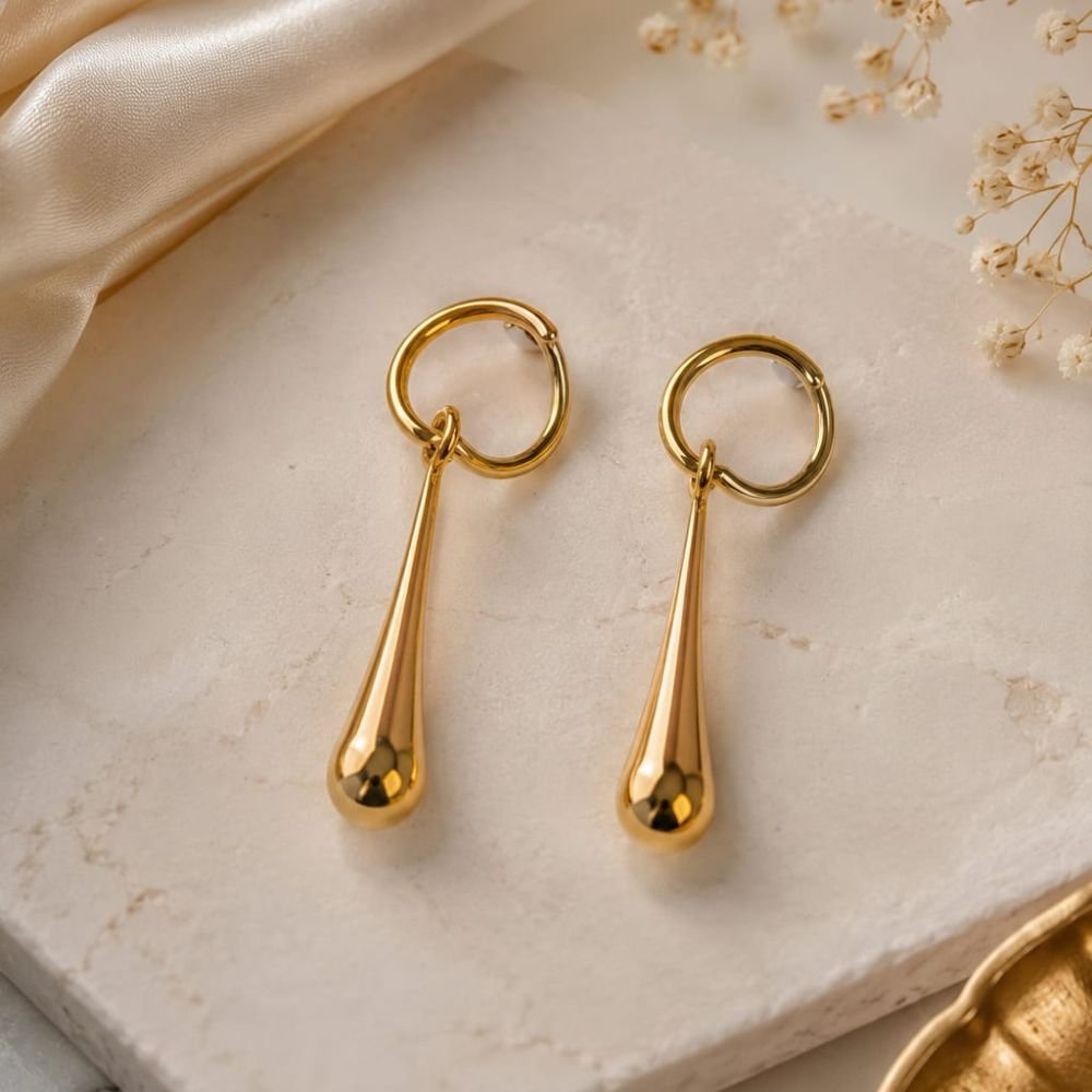 Celeste Statement Drop Earrings