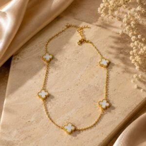 Classic White Luxe Cartier Chain