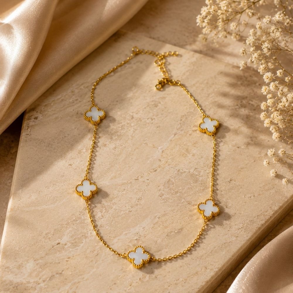 Classic White Luxe Cartier Chain