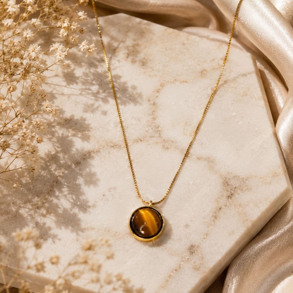 Celeste Cabochon Necklace