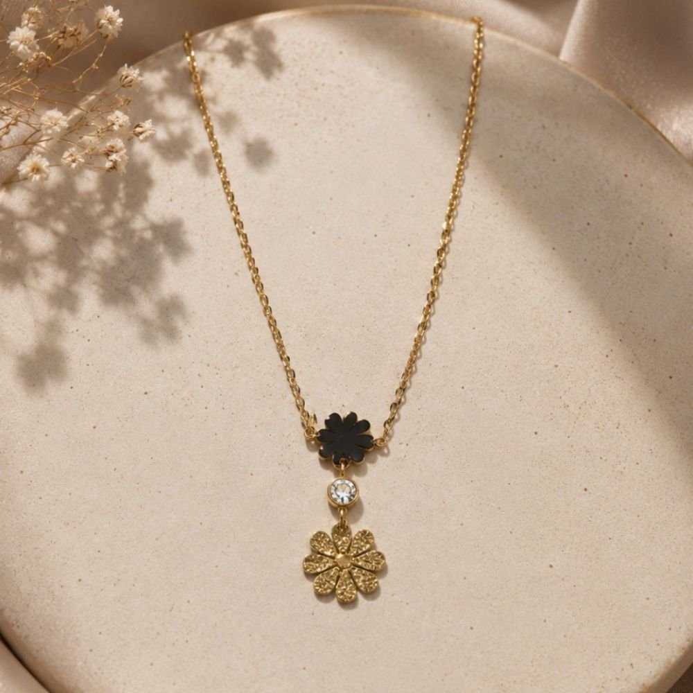 Duo Bloom Necklace