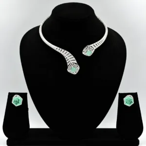Emerald Twist Necklace