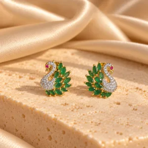 Swan Royale earring